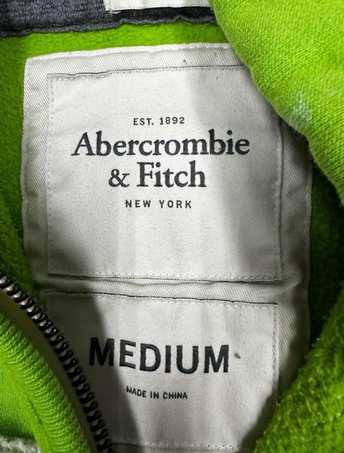 아베크롬비 후드집업(M) 상품이미지2