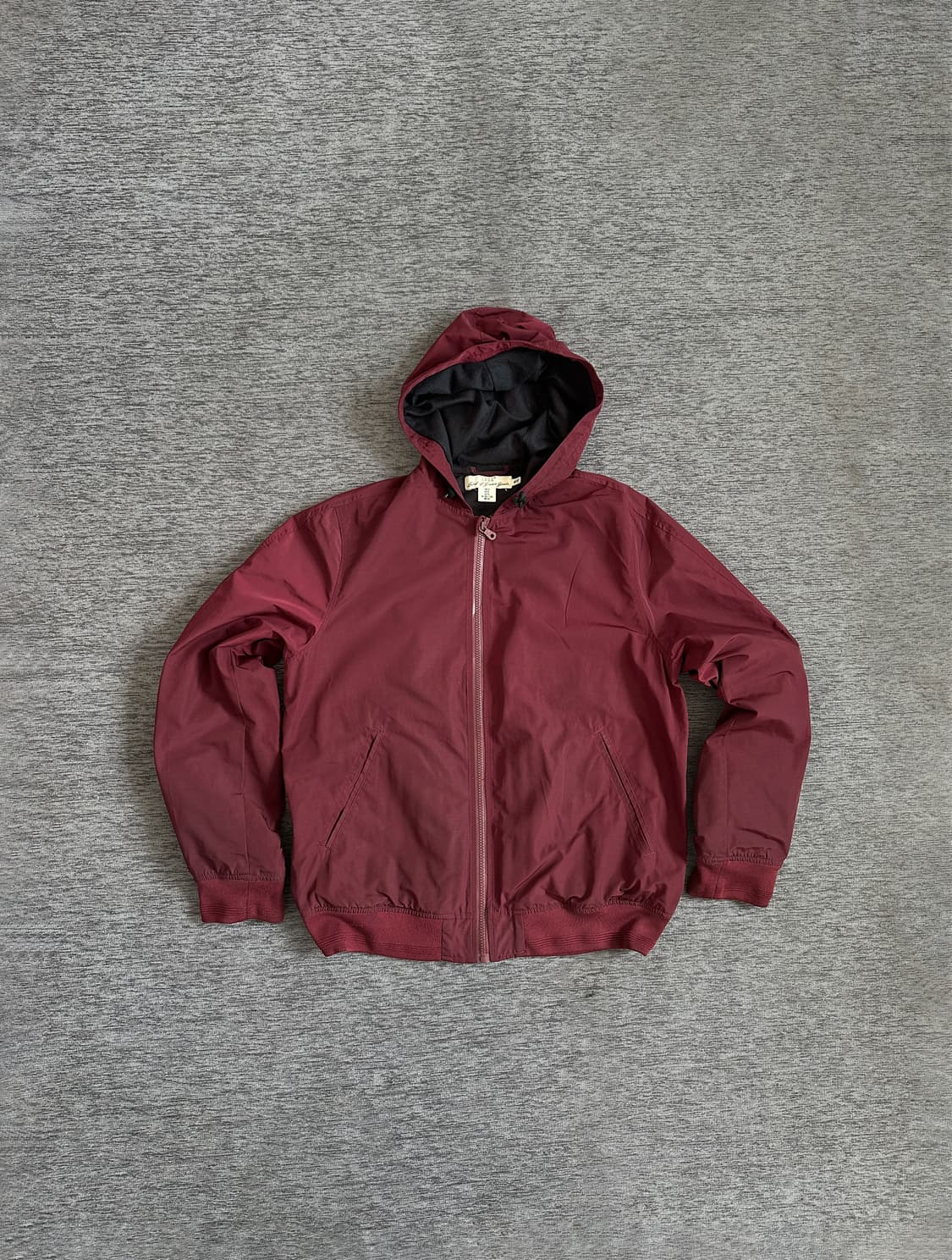 L.O.G.G. 버건디 윈드브레이커 상품이미지1