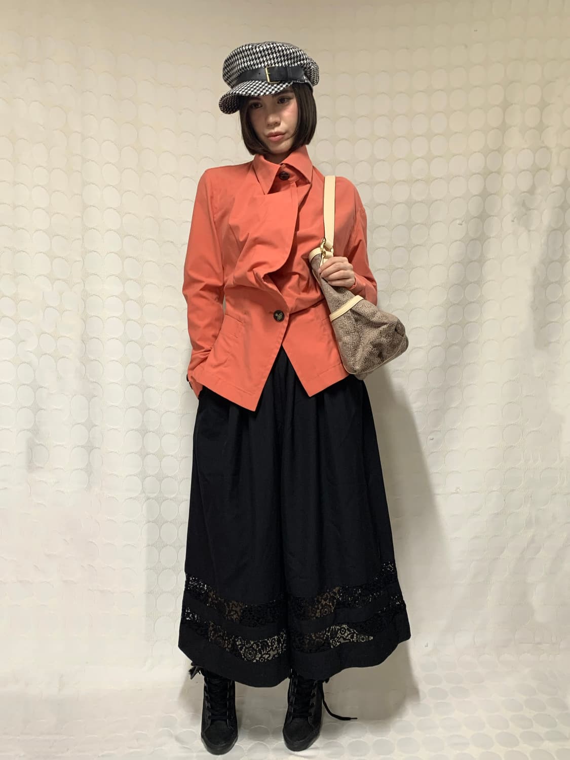 vivienne westwood 주황색 비대칭 자켓 상품이미지2