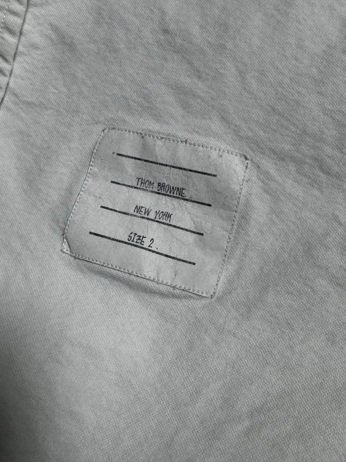 톰브라운 옥스포드 셔츠 2사이즈 상품이미지3