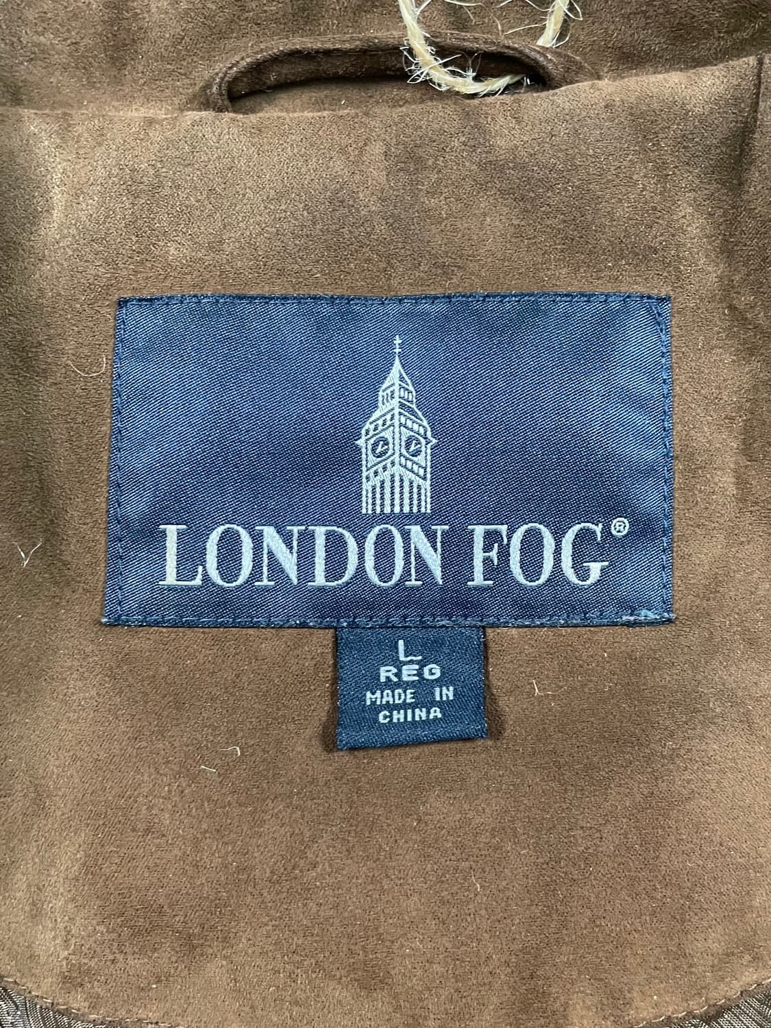 런던포그 스웨이드 블루종 자켓 상품이미지8