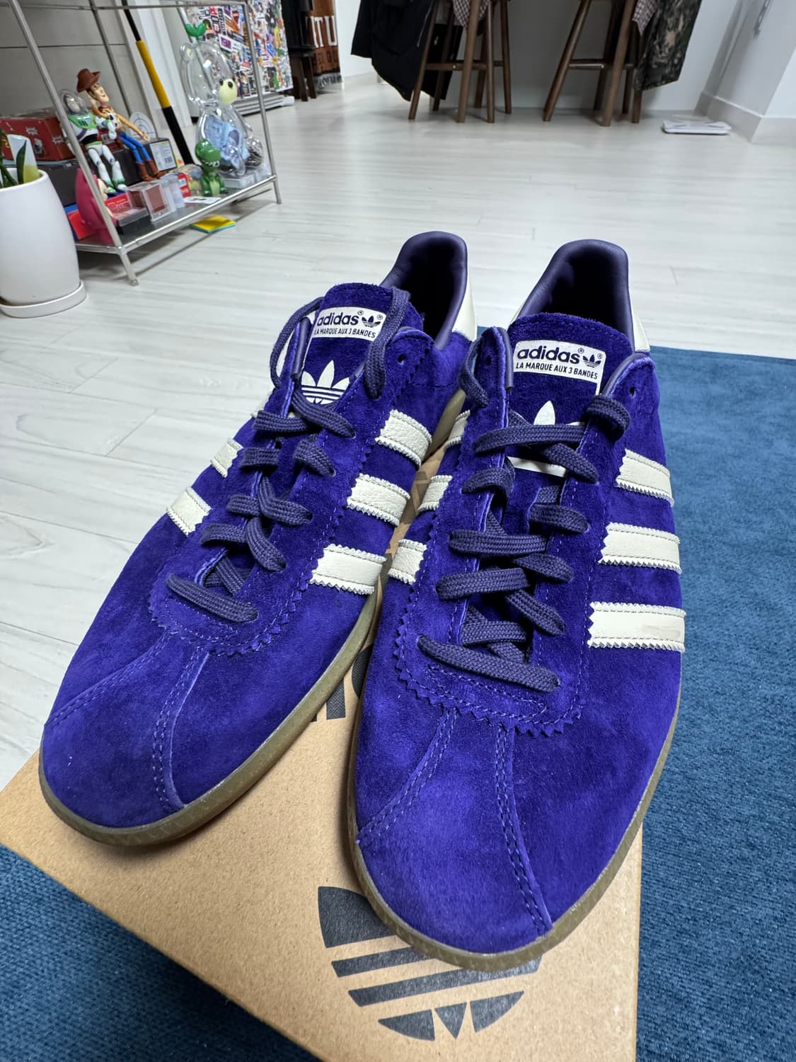 아디다스 버뮤다 퍼플 (일본 275제품) 상품이미지1