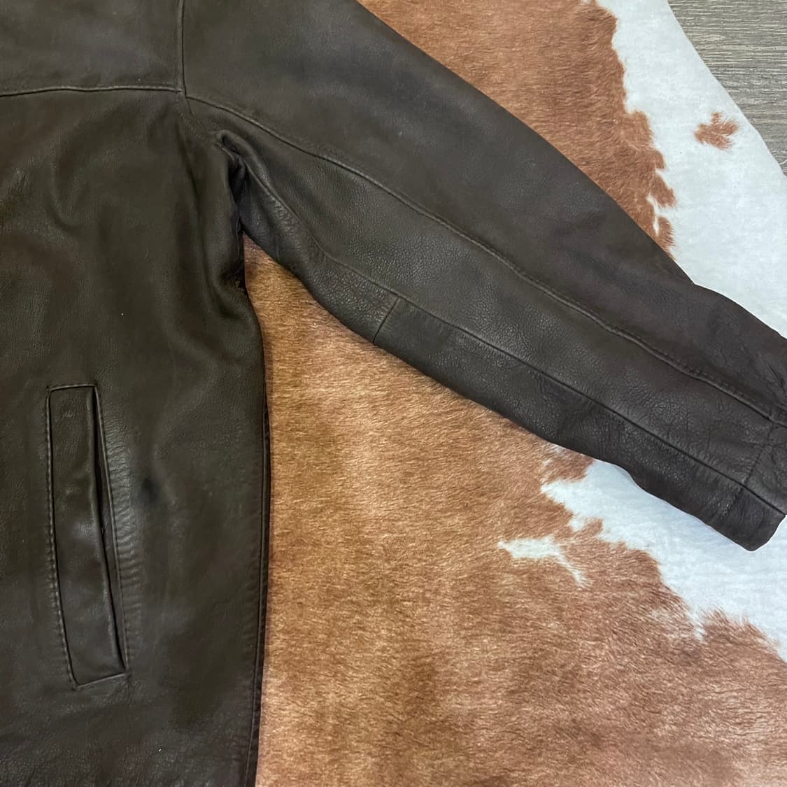 에디바우어 버팔로 레더 자켓 상품이미지5