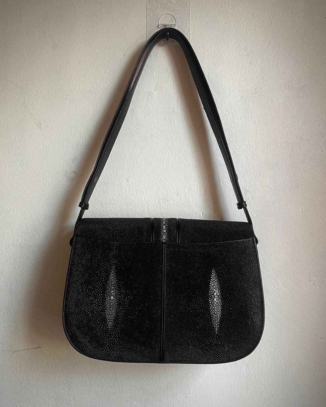 Real Stringray Leather Western 2-Way Bag 상품이미지7