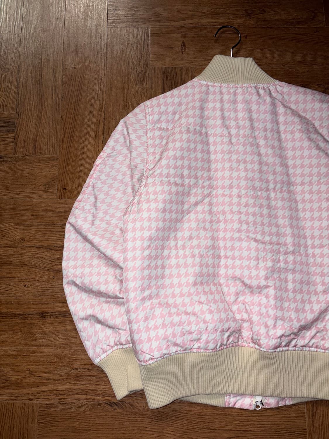 아디다스 타탄체크 투웨이 패딩 상품이미지7