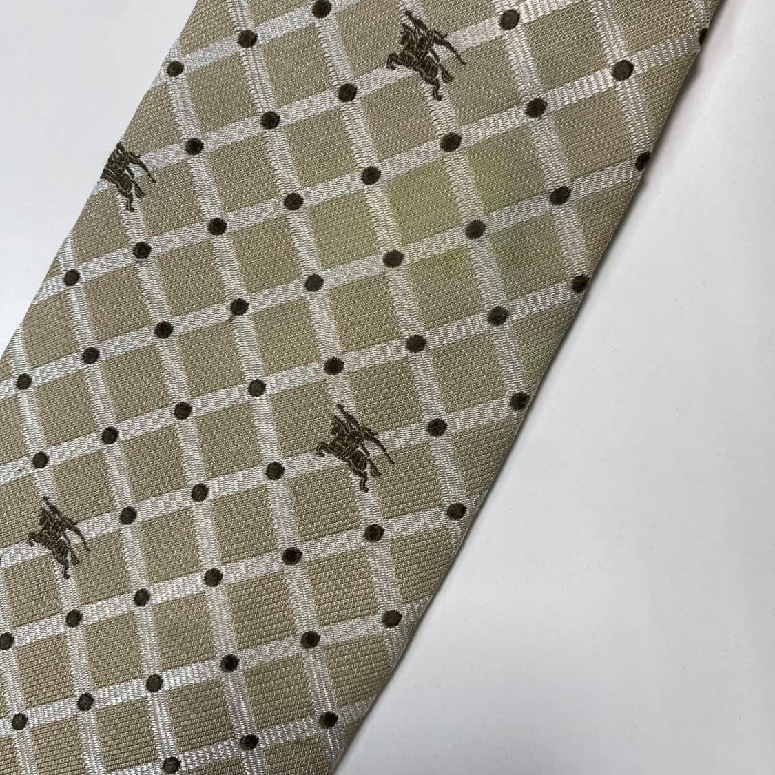 버버리 모노그램 명품 정품 넥타이 (Burberry) 8.3cm 상품이미지8