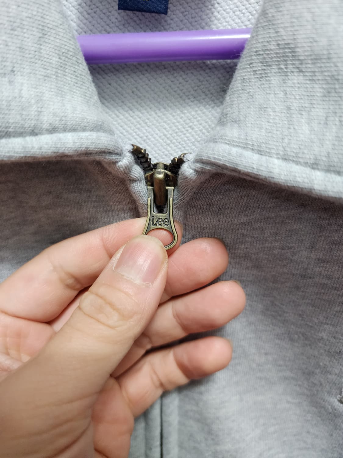 Lee 리 체인자수 스웻자켓 상품이미지4