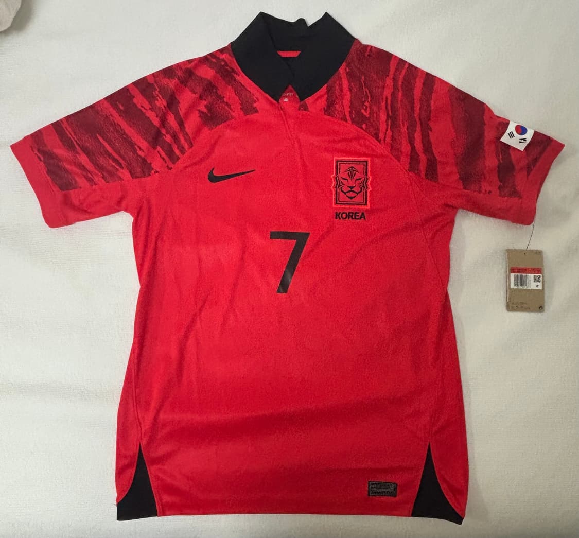 나이키 코리아 드라이핏 스타디움 홈 숏슬리브 저지 글로벌 레드 -아시아 상품이미지1