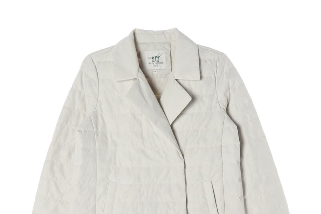 헨리코튼 구스다운 경량패딩 코트 M 상품이미지4