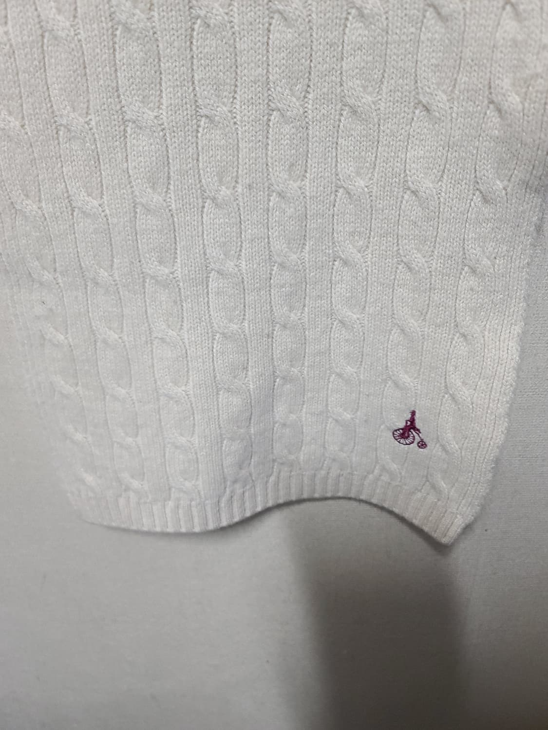 빈폴 캐시미어 혼방 케이블 머플러 상품이미지2