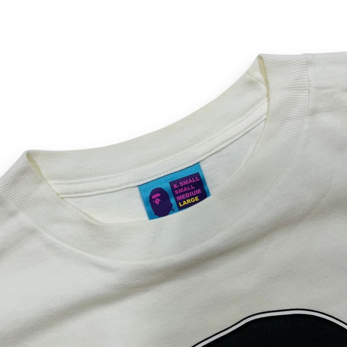 베이프 05s 빅사루 네온 잉크 아트 반팔 티셔츠 상품이미지4