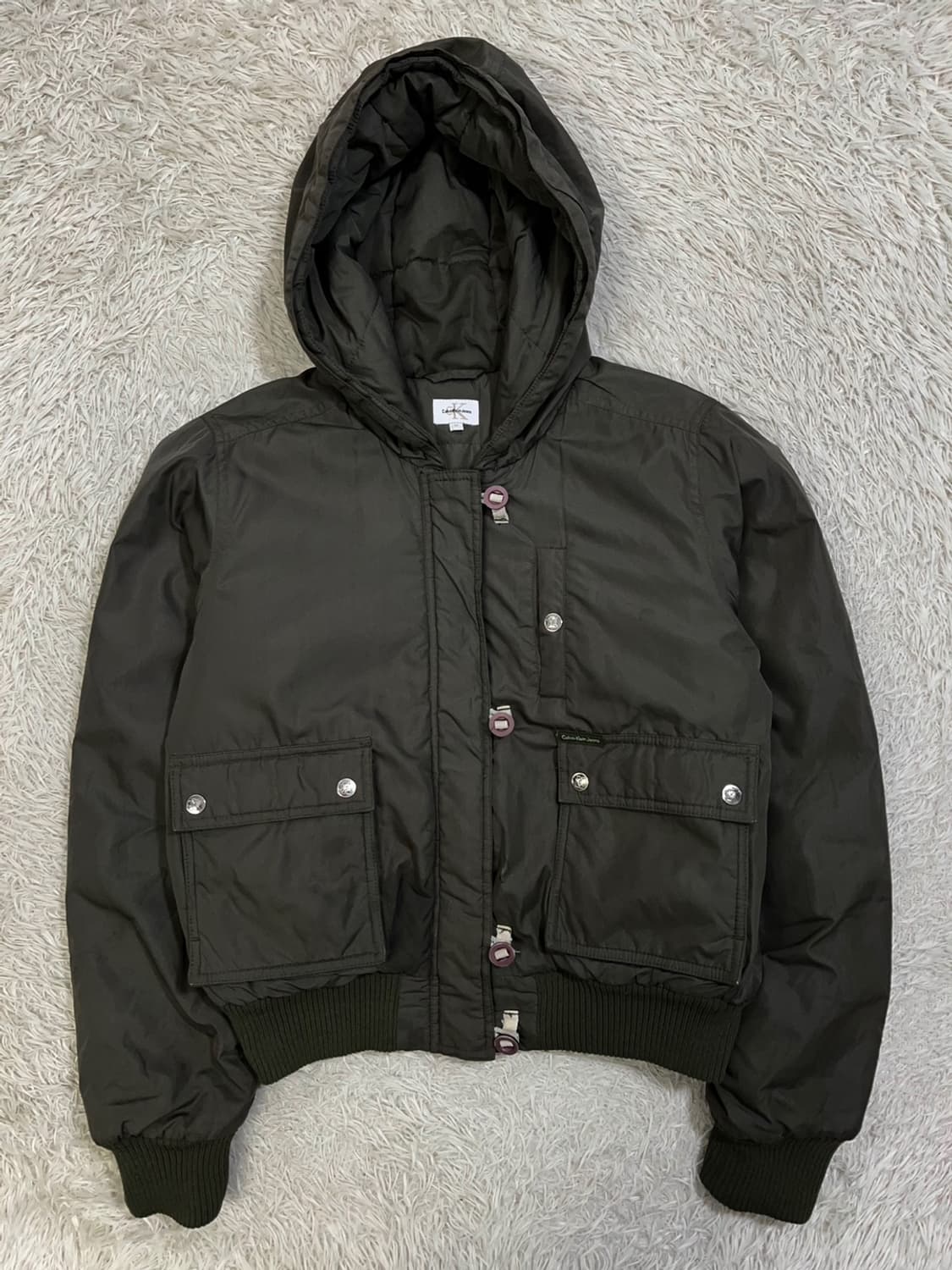 캘빈클리인 진스 경량 숏 패딩/#149 상품이미지1