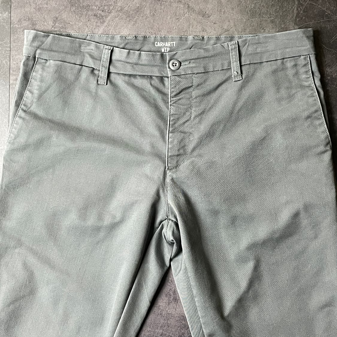 CARHARTT 칼하트 빈티지 그레이 치노팬츠 상품이미지2