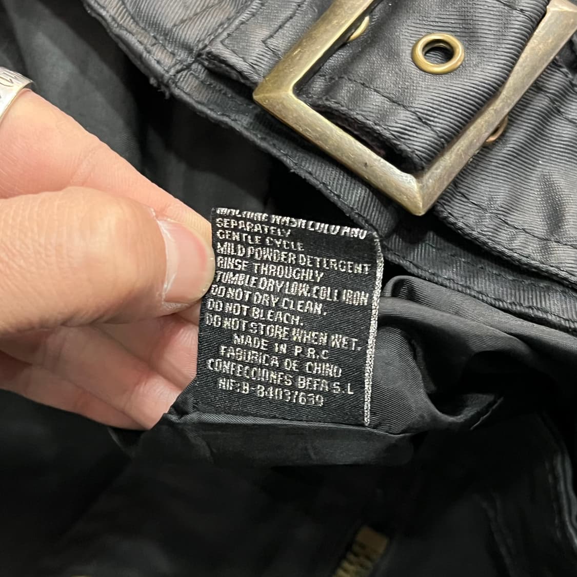  벨스타프 바이커 왁스자켓 y14463 상품이미지8