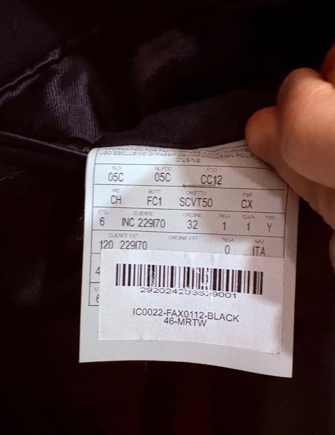 톰포드 캐시미어 오버코트 25FW 블랙 48사이즈 상품이미지4