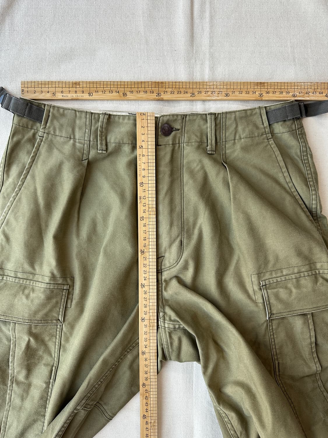 이스트로그 M65 백사틴 필드 카고 팬츠 올리브 S 상품이미지9