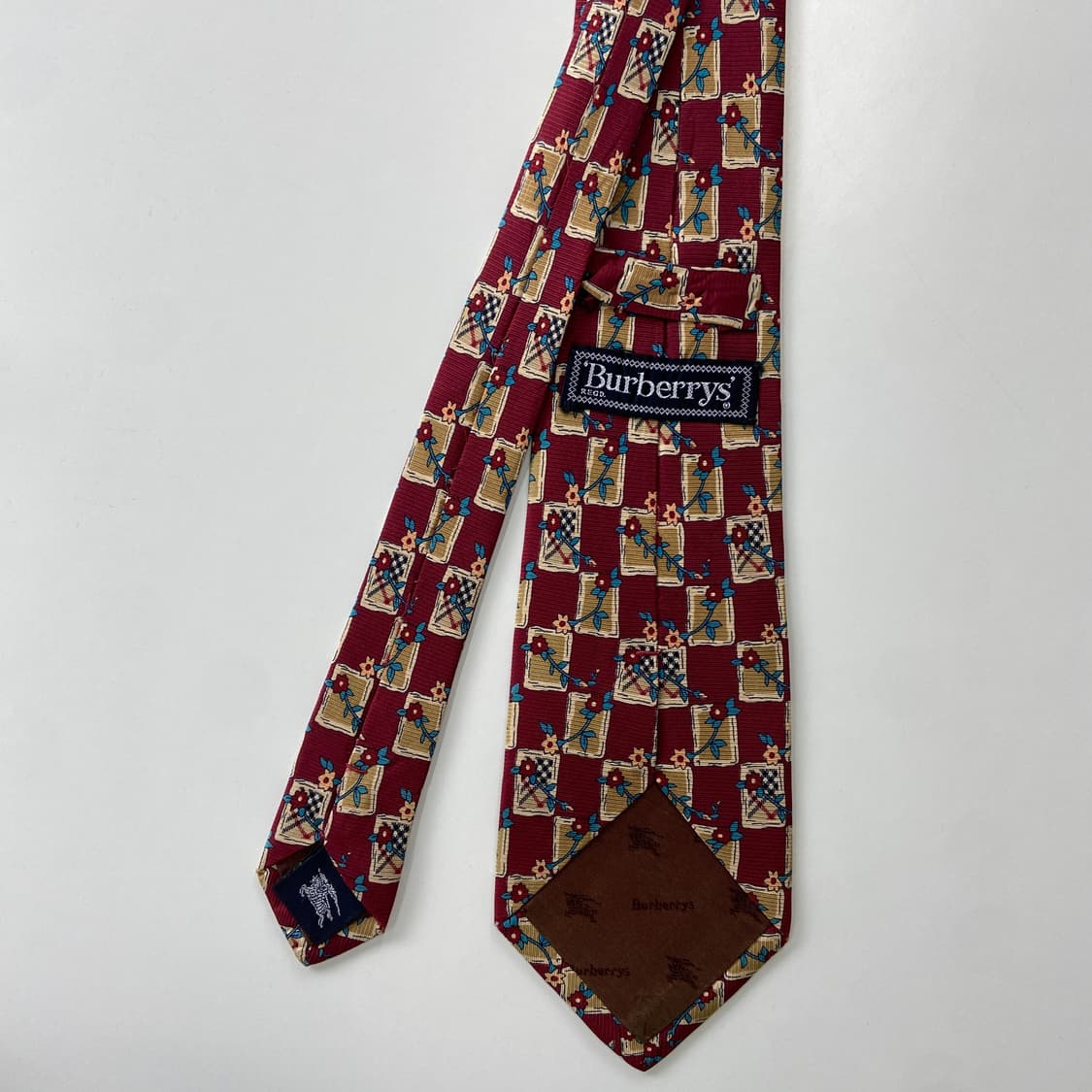 버버리 (Burberry) 심플로고 정품 명품넥타이 상품이미지2