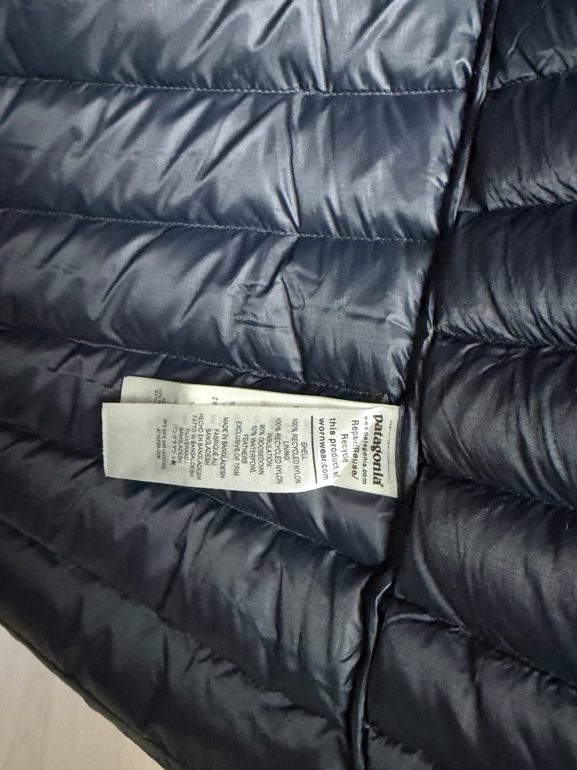 파타고이나 다운 스웨터 자켓 상품이미지6