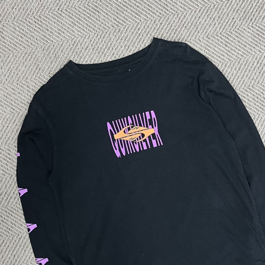 퀵실버 사이드프린팅 롱슬리브 v0807 상품이미지3