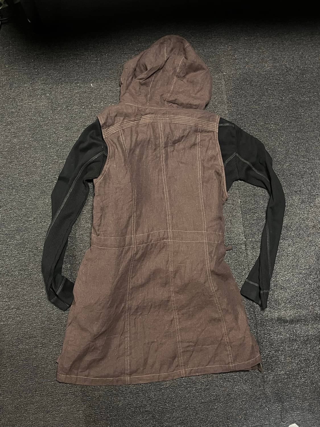 Dark Grunge-vest hoodie(Cargo) 상품이미지4