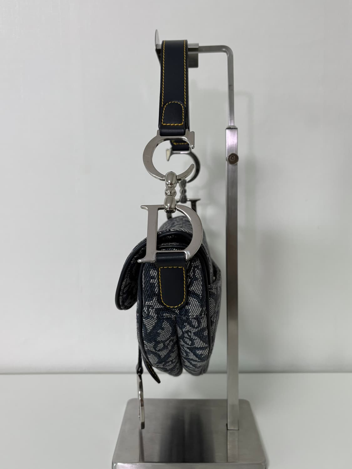 디올 오블리크 새들백 은장 빈티지 상품이미지3