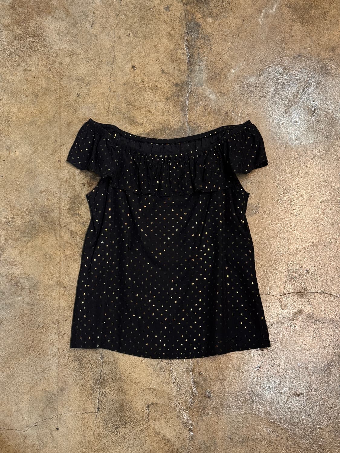 44-66 ) A.P.C. Gold Dot Jacquard Blouse 상품이미지1