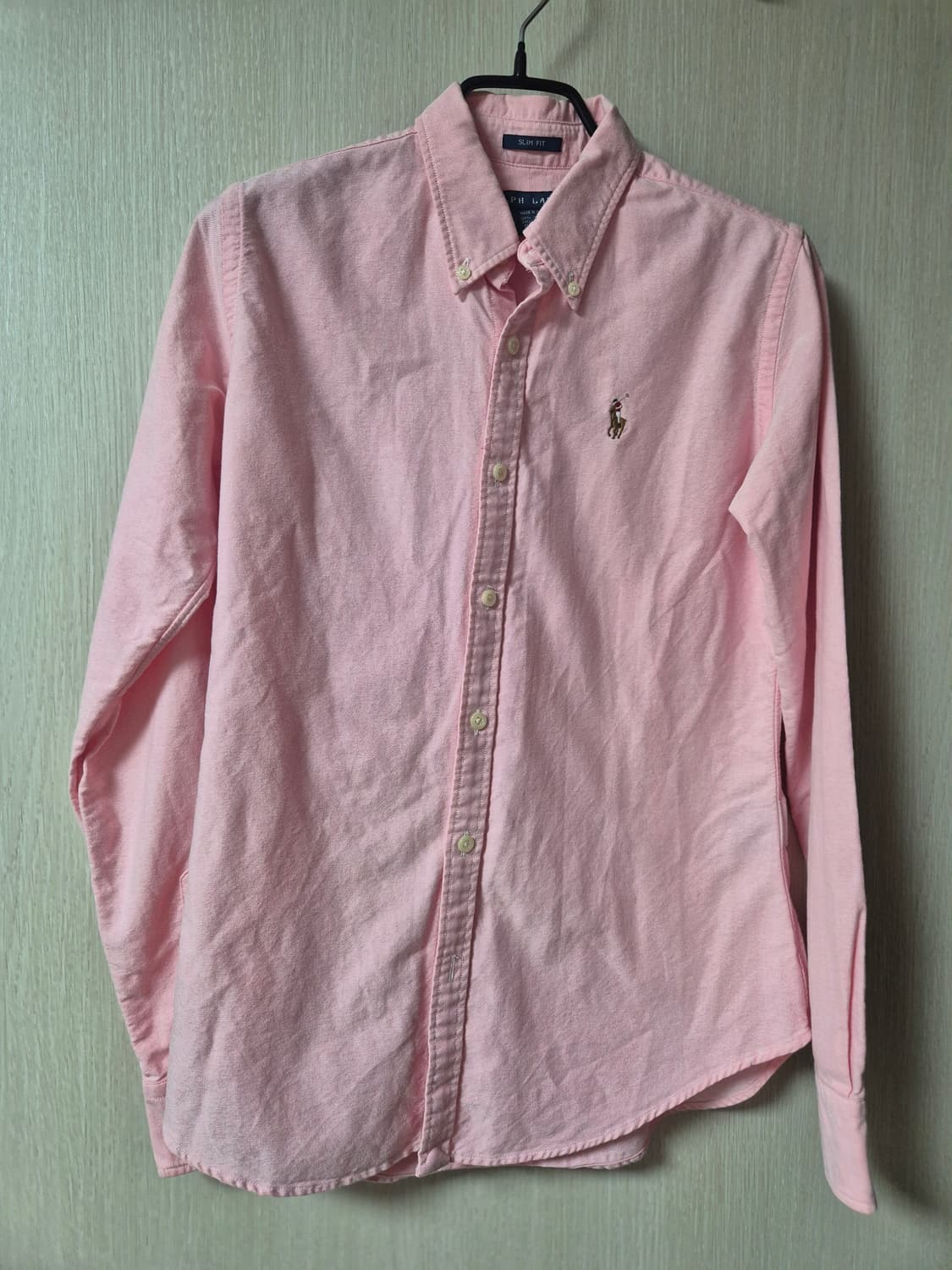 (정품) 폴로 랄프로렌 핑크 셔츠 슬림핏 남방 2 상품이미지1