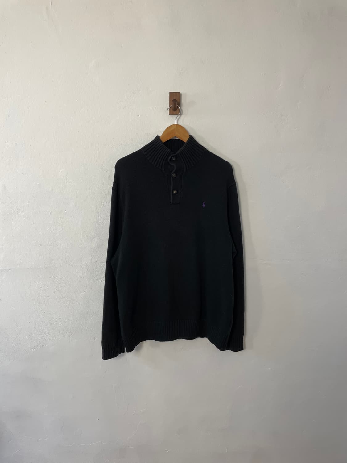 폴로 버튼 니트  상품이미지1