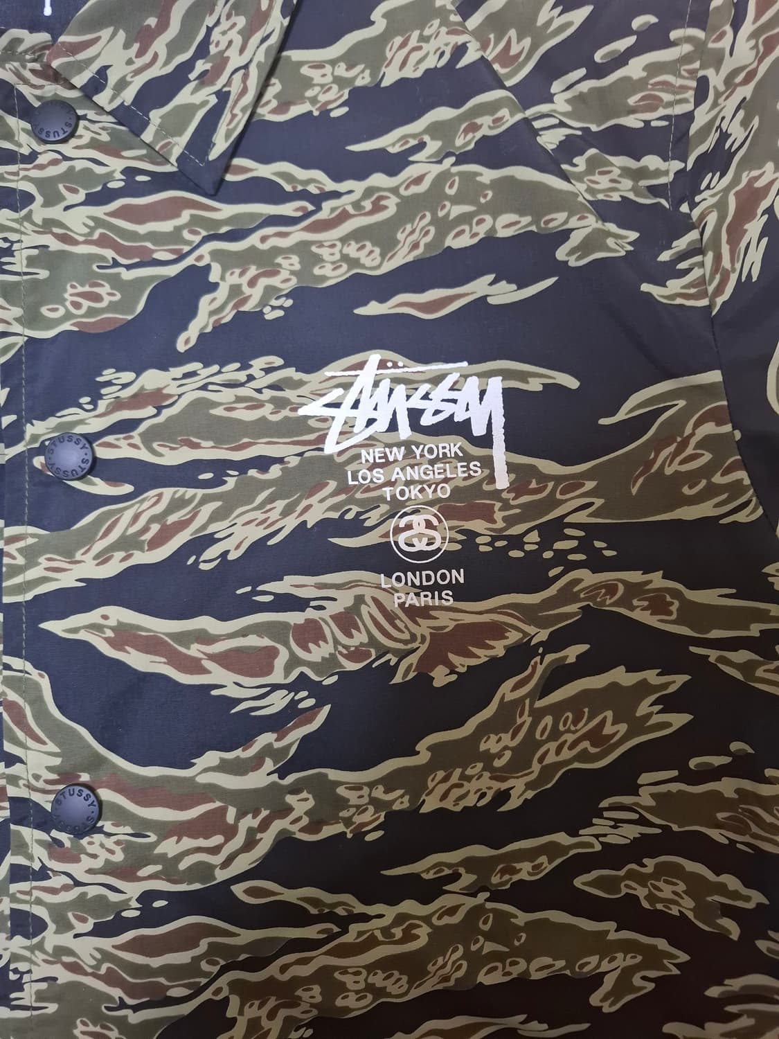 스투시 타이거카모 카모 코지자켓 자켓 팝니다. 상품이미지2