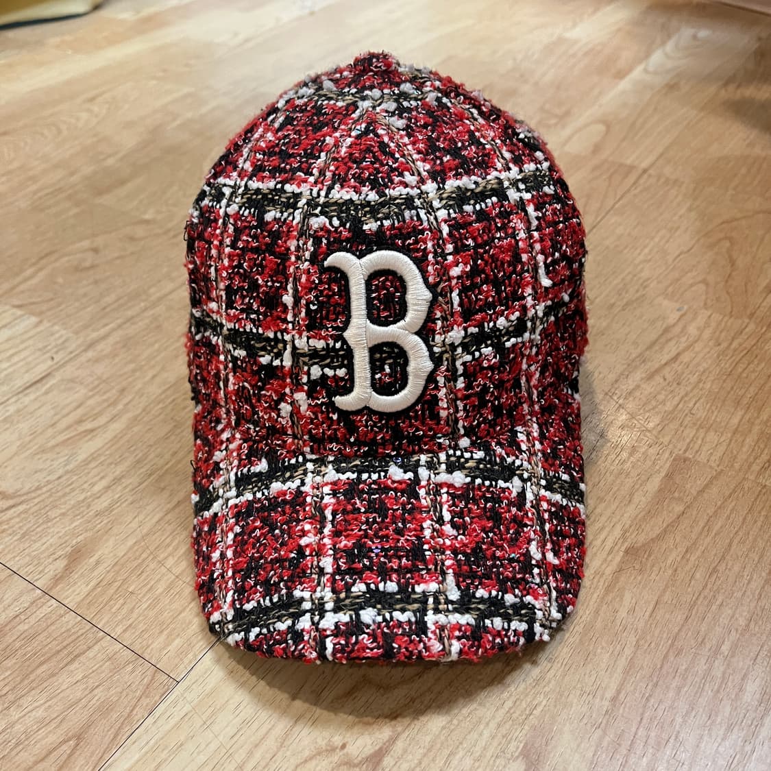 MLB 제니 트위드 커브 조절캡 상품이미지4