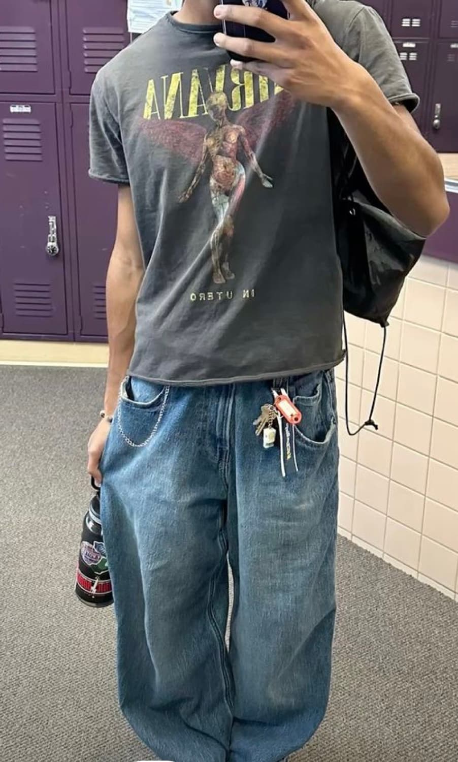 2021 너바나 빈티지 락 밴드 티셔츠 길단 2xl 상품이미지8