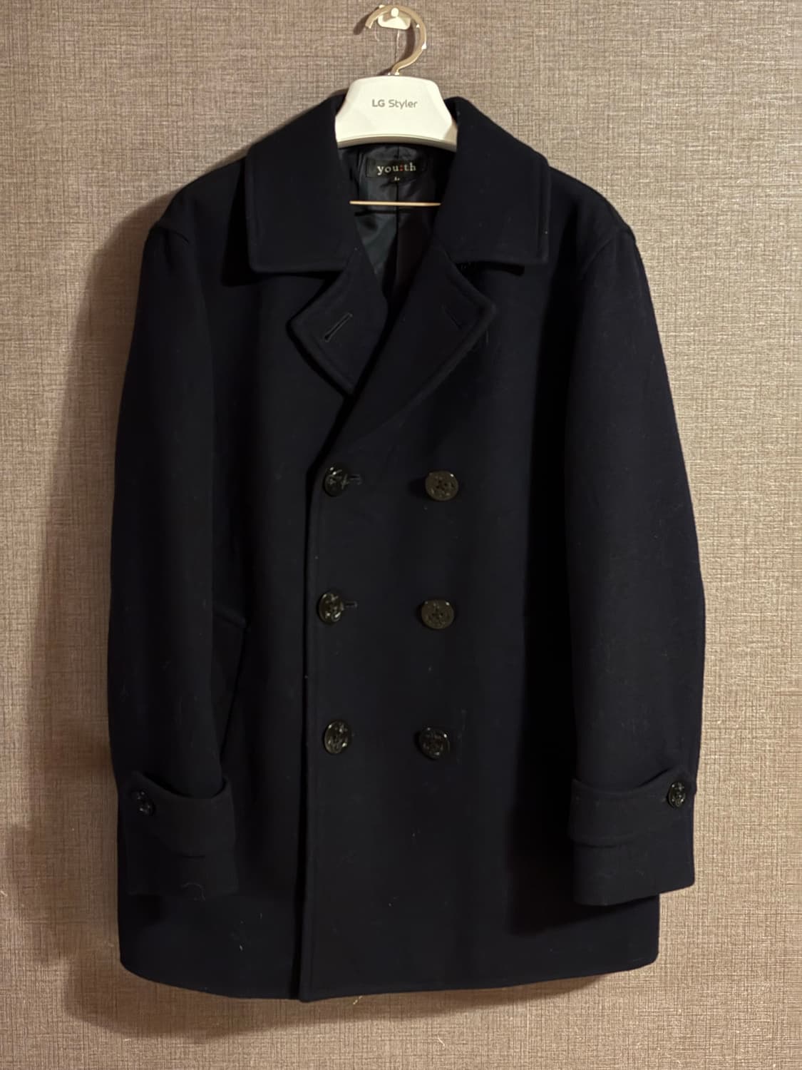 youth 네이비 피코트 L 사이즈 Japan 상품이미지1