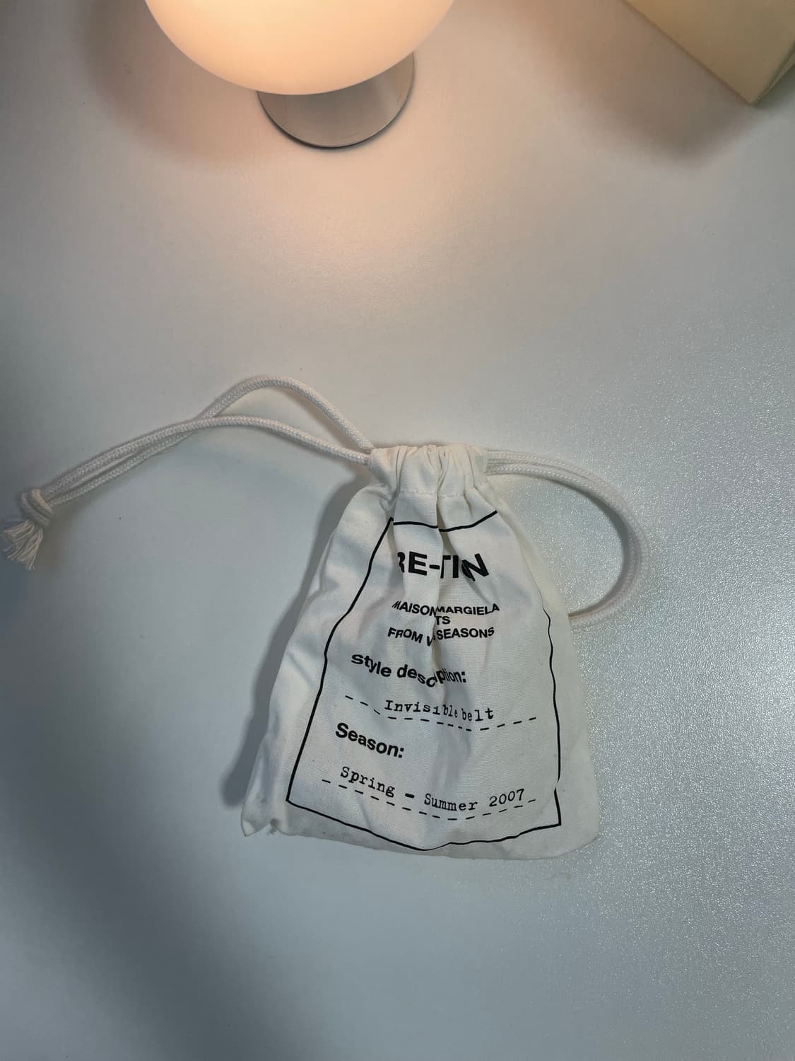 Hnm X margiela clear belt 벨트 상품이미지1