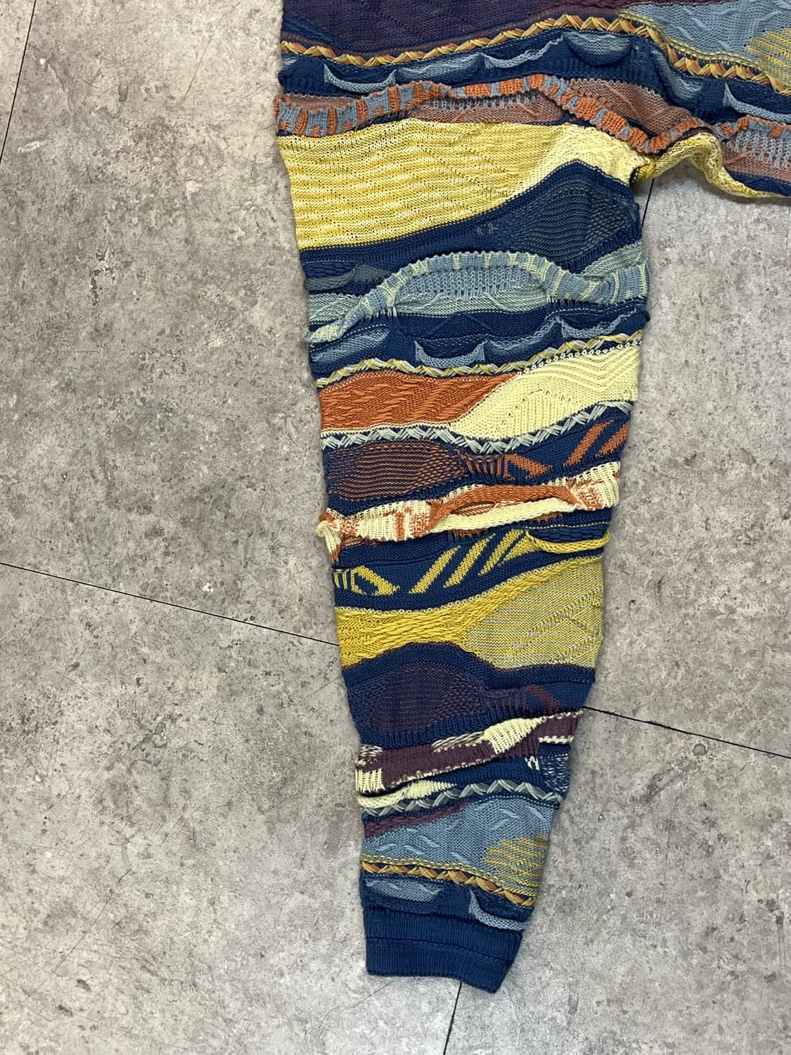 빈티지 케이블 니트 블루 #csz2353 상품이미지5