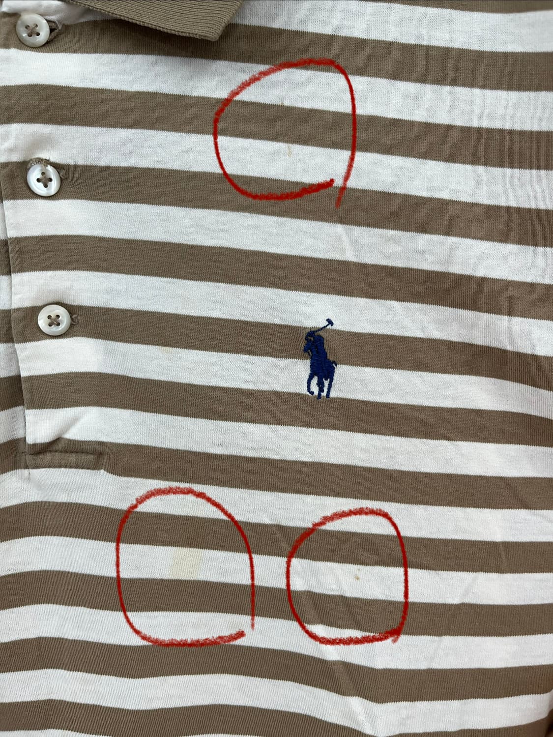 폴로 랄프로렌 스트라이프 카라 반팔 티셔츠 상품이미지10