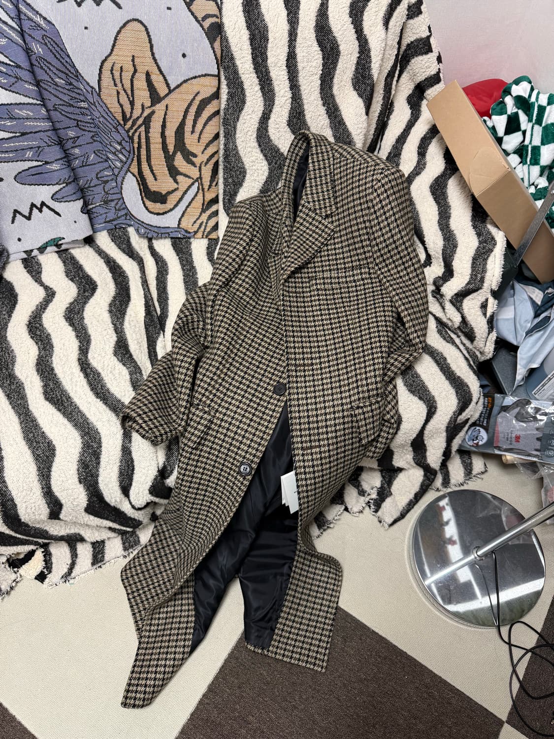 새제품 mngu 체스터 필드 코트 상품이미지2