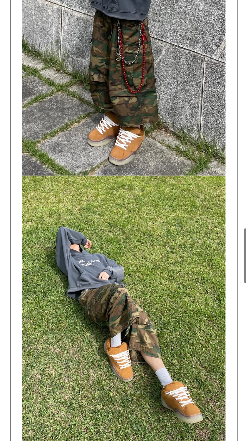 side.service 우드랜드 카모 버뮤다 팝니다🤙 상품이미지1