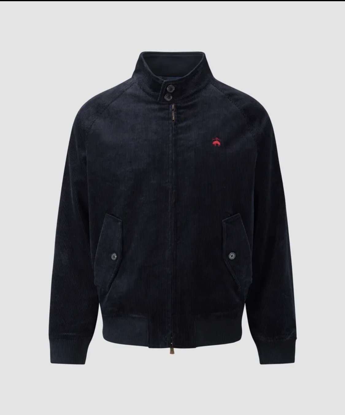 브룩스브라더스 코듀로이 헤링턴 점퍼(네이비) XL 상품이미지2