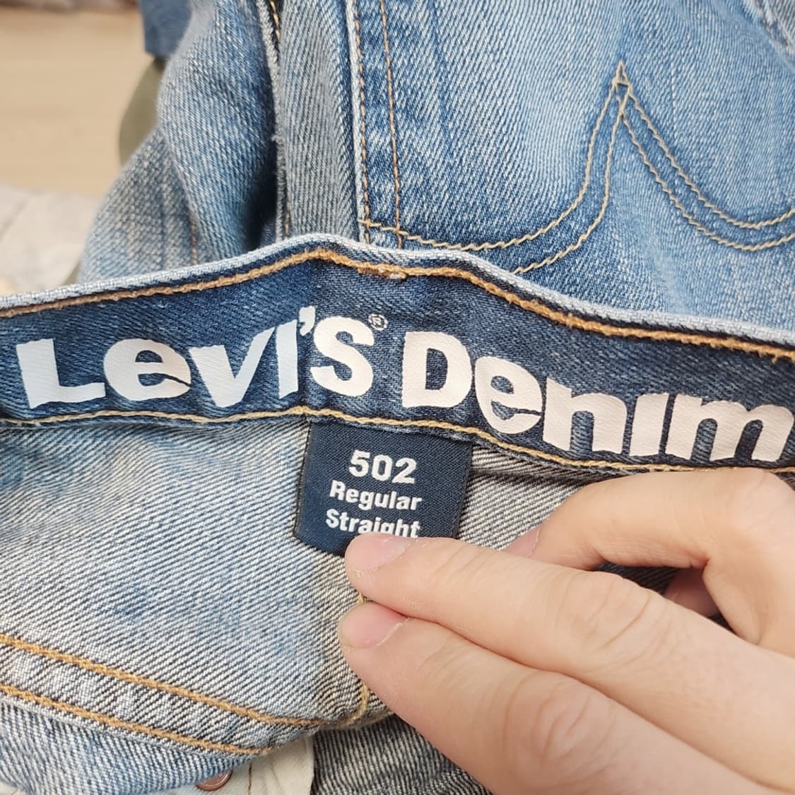 [30] 리바이스 502 청바지 데님팬츠 상품이미지5