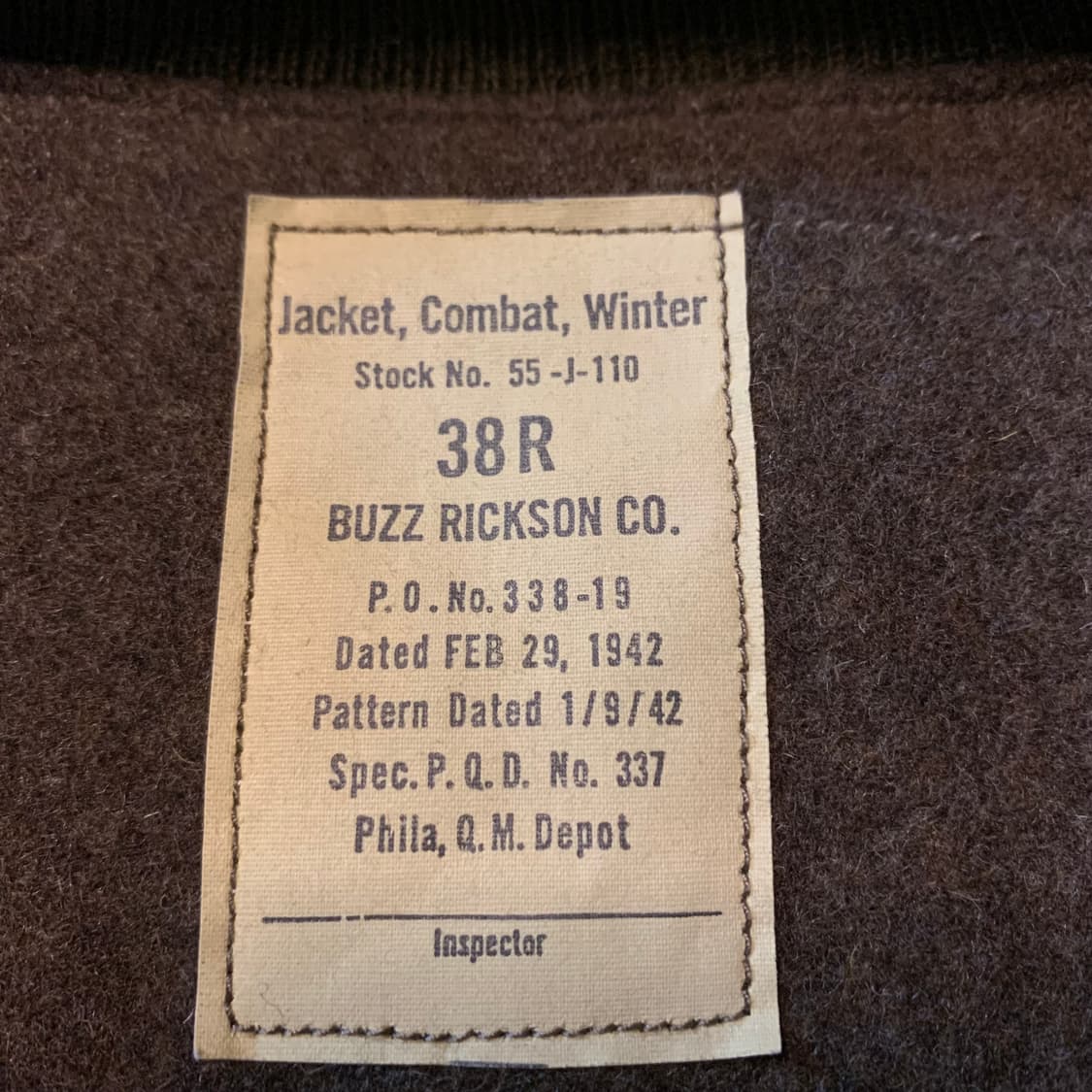 버즈 릭슨 탱커 자켓 상품이미지6