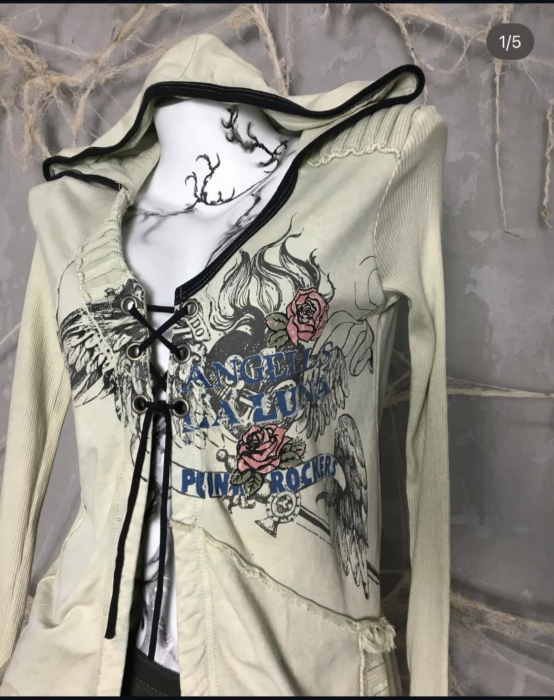 skinny minnie Hooded long sleeves  상품이미지1