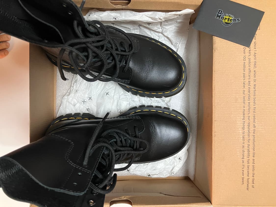 상태최상 닥터마틴 오드릭 10아이 uk4 us6 쿼드 상품이미지2
