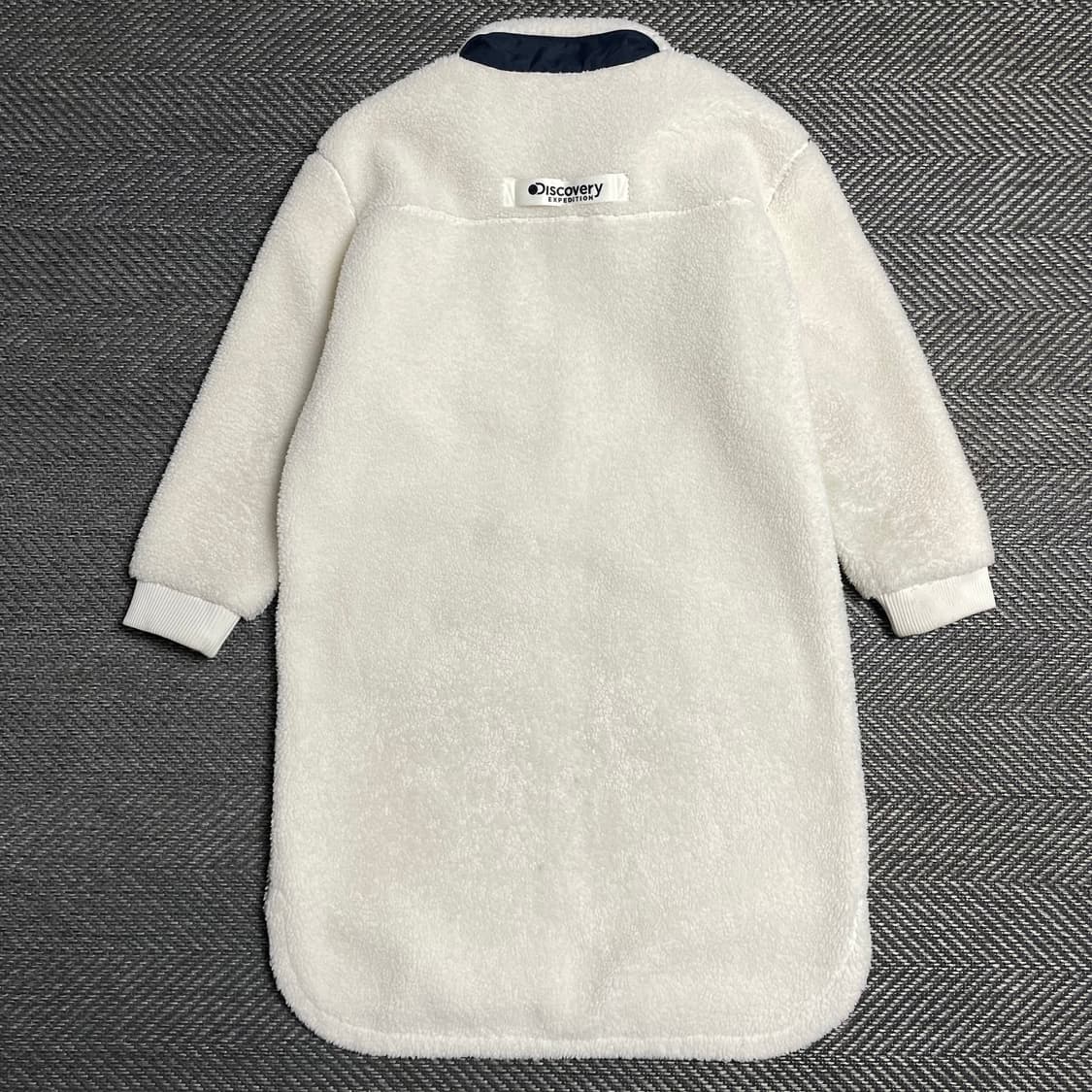 디스커버리 양털 쉐르파 반코트 롱 플리스 자켓o 5144 상품이미지3