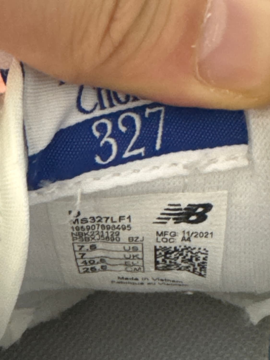 (230,255) 뉴발란스 327 운동화 2개 일괄 상품이미지9