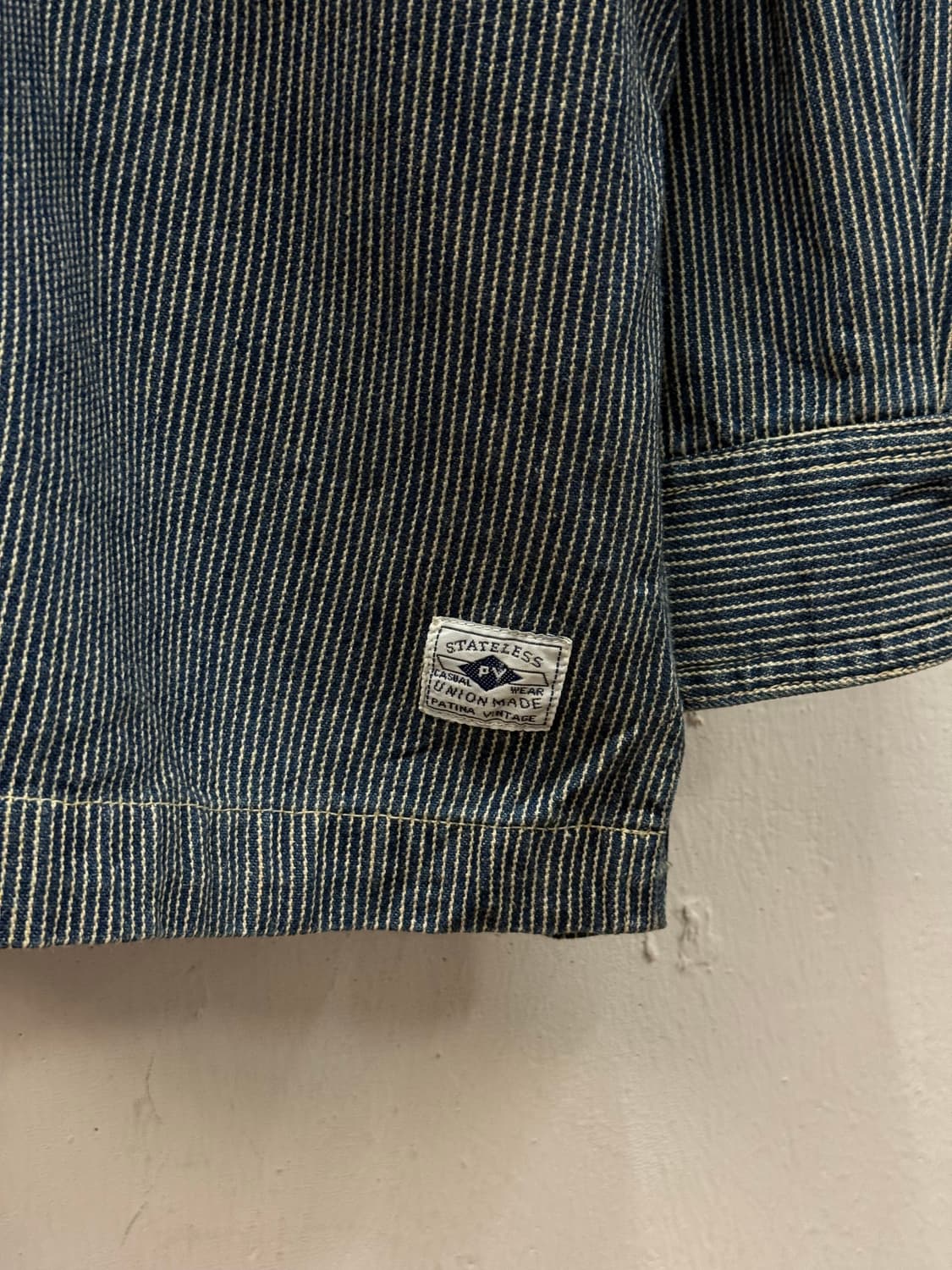 Vintage Patina Hickory Stripe Zip-Up  상품이미지4