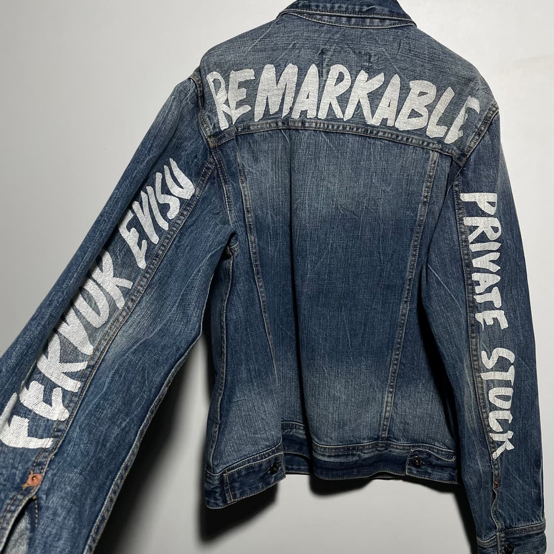 에비수 트러거 데님자켓 상품이미지5