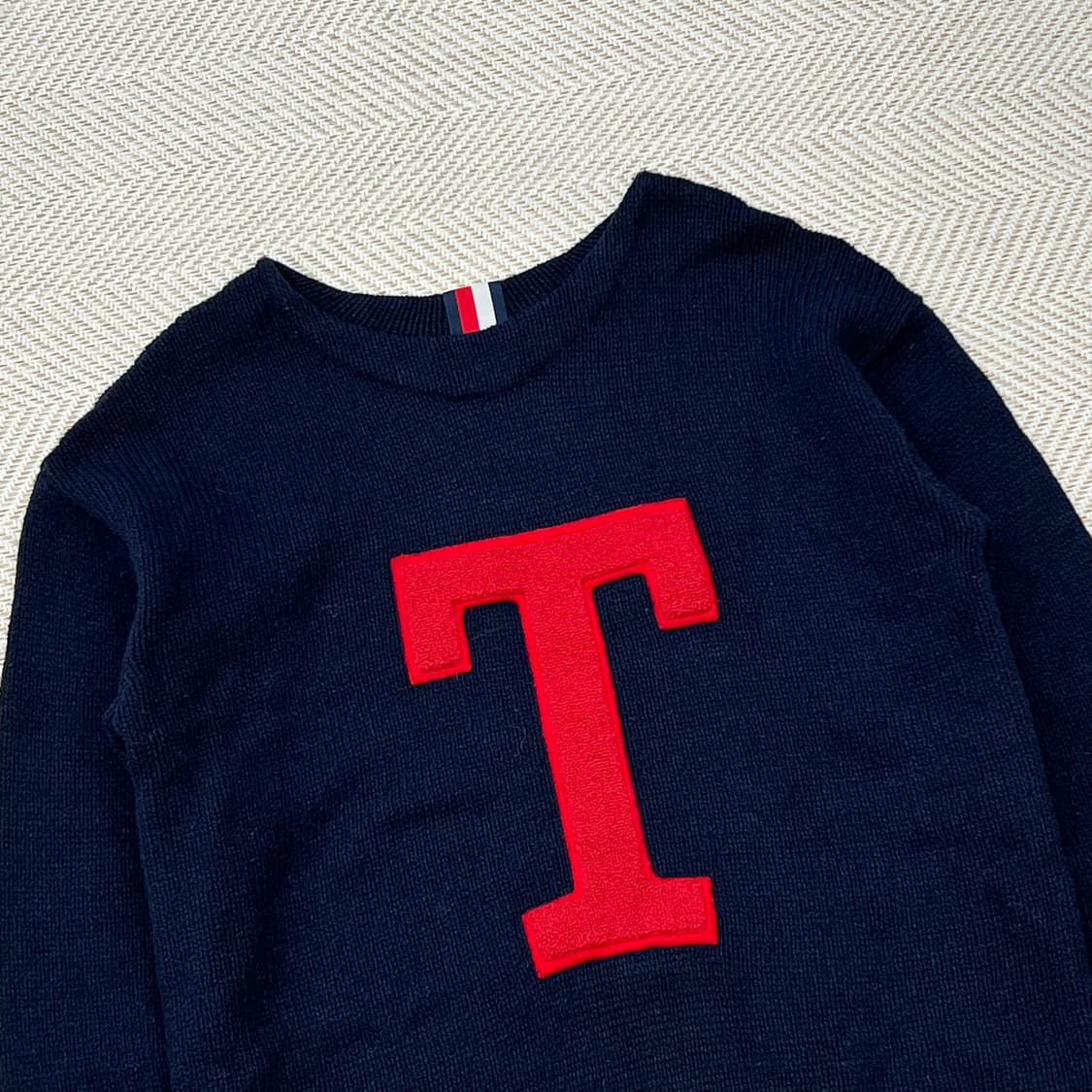 타미힐피거 빅로고 니트 r2263 상품이미지3