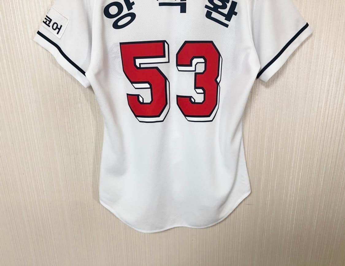 KBO 두산베어스 홈유니폼/져지 11호(85) #53 양석환 상품이미지10