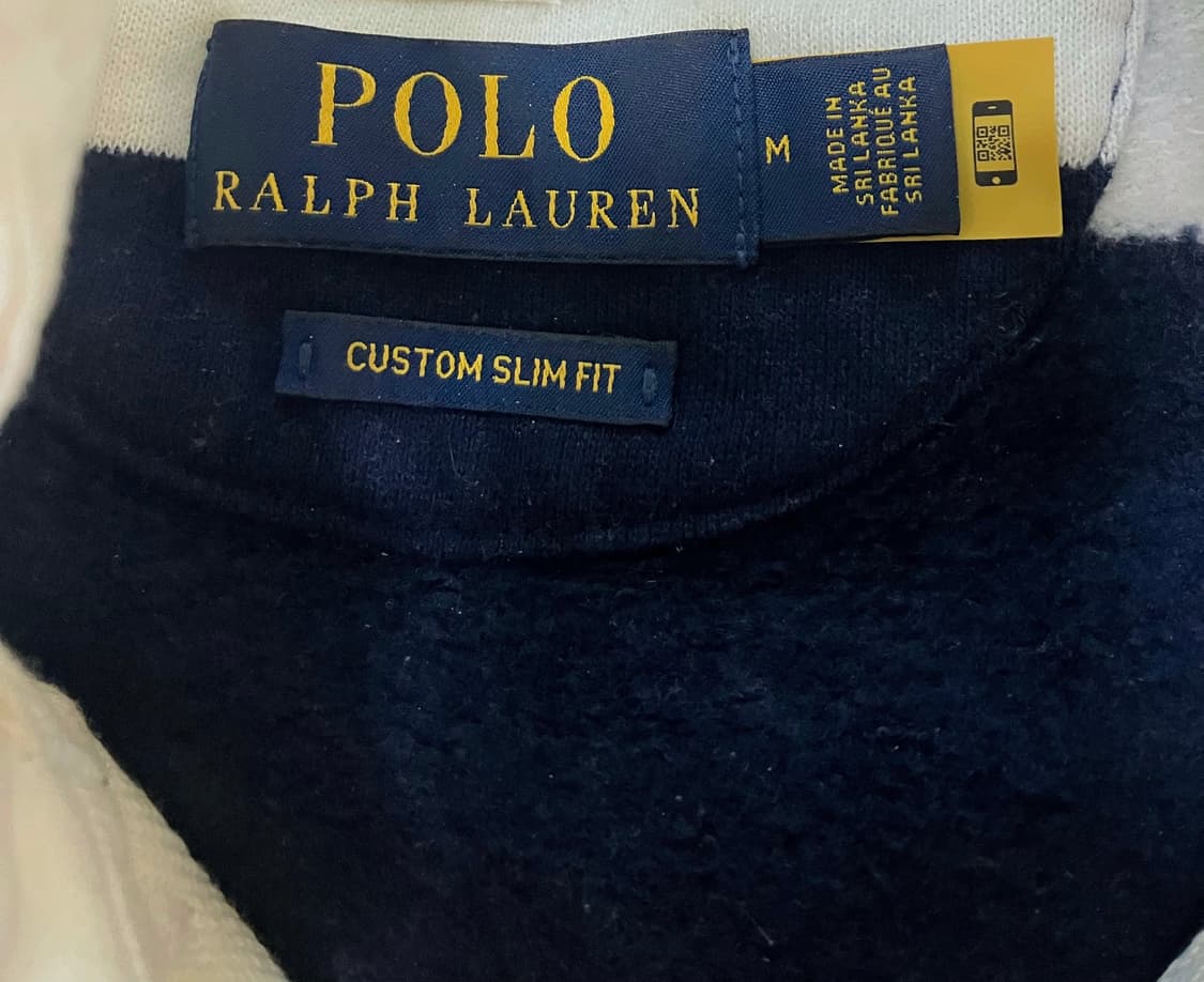 랄프로렌 네이비 럭비티 상품이미지3