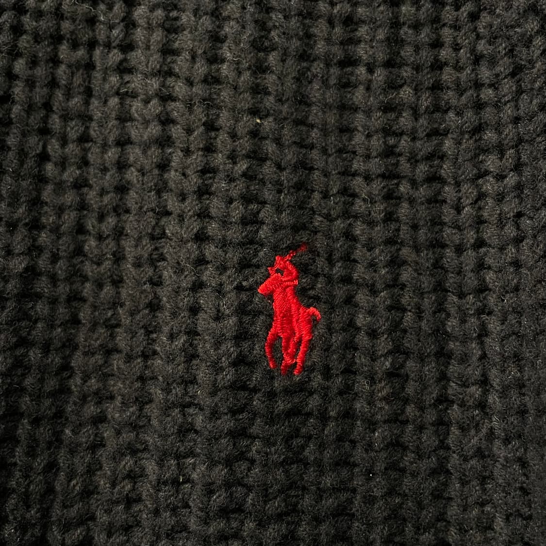 폴로 랄프로렌 신형 라벨 헤비 울 모크 넥 니트 스웨터 컨트리 상품이미지5